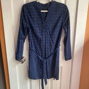 Women's Banana Republic Blue Petite Dress Size 2